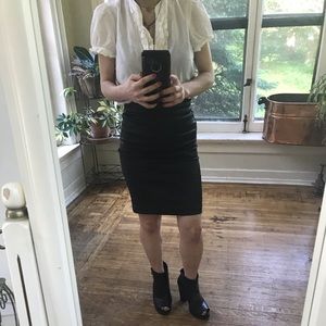 Cap Sleeve Ruffle Blouse